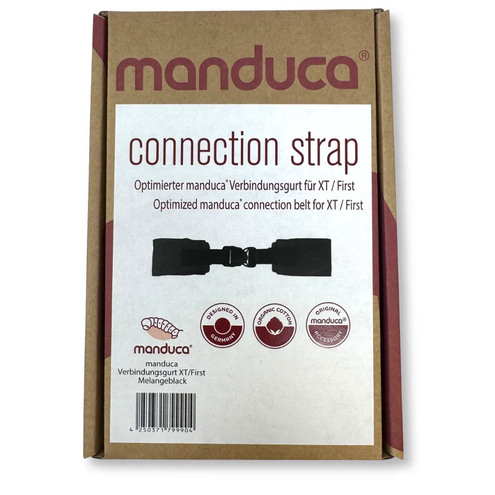 manduca® Verbindungsgurt XT, Melange-Black