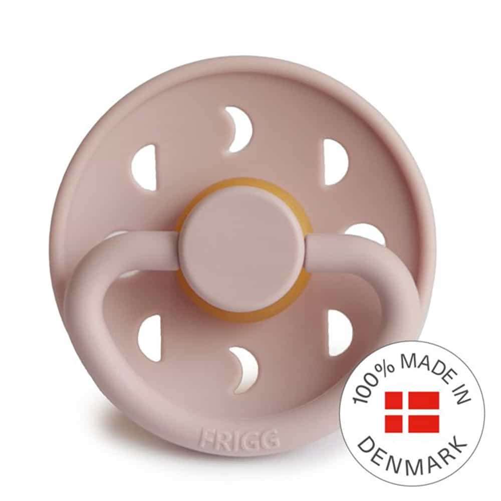FRIGG Kirsch-Schnuller aus 100% Natur, Blush/Cream