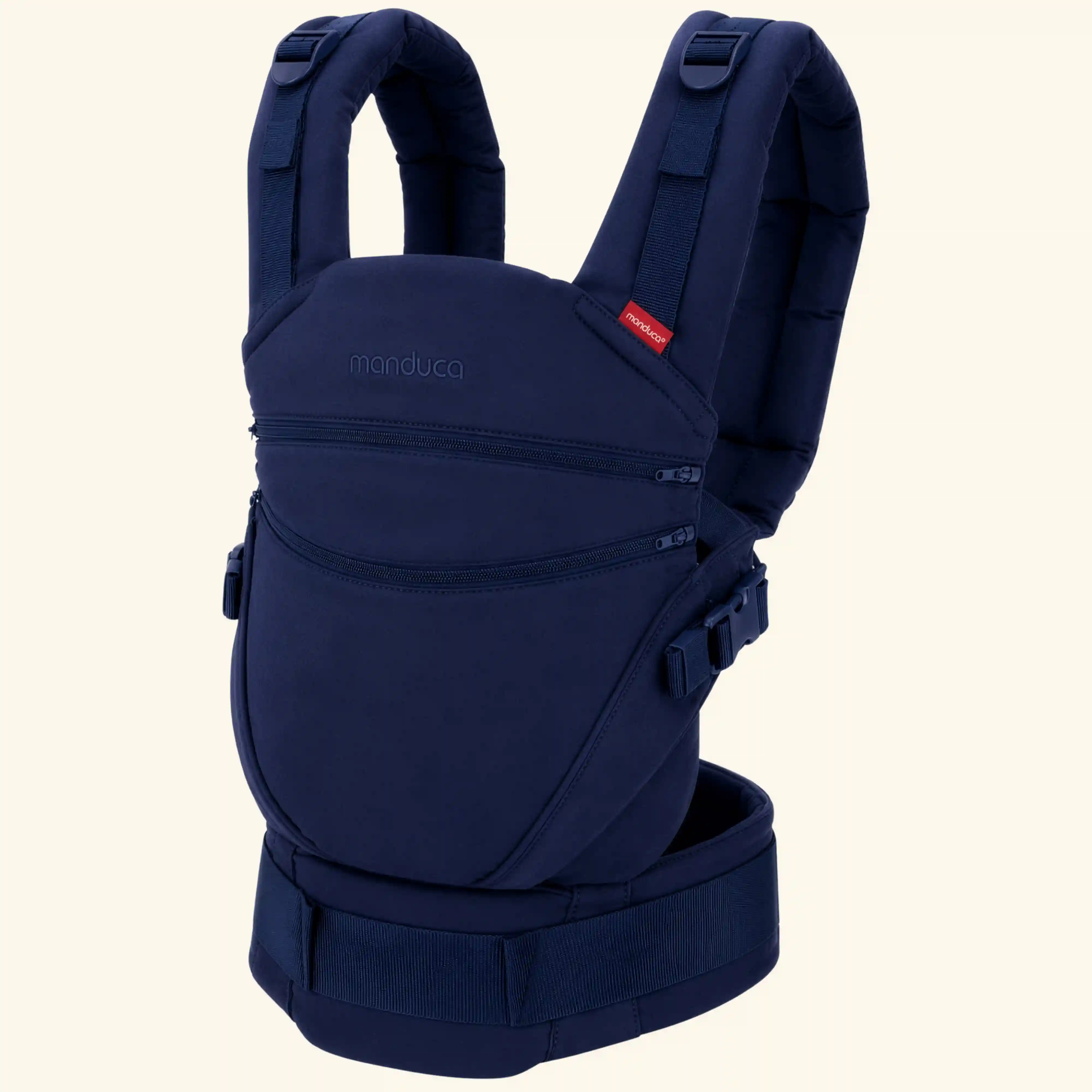 manduca XT Babytrage freigeschnitten in der Farbe Midnight